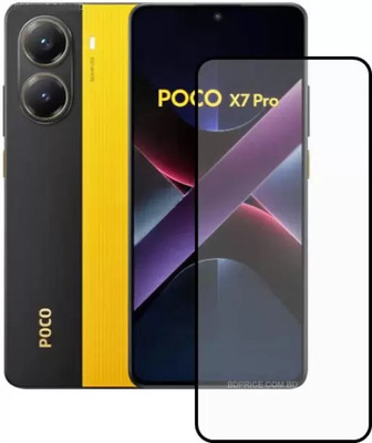 Flipkart SmartBuy Edge To Edge Tempered Glass for POCO X7 Pro 5G(Pack of 1)