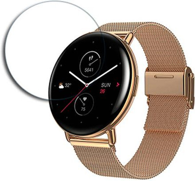 ARBAN Edge To Edge Tempered Glass for Amazfit Zepp E Circle SMARTWATCH SCREEN GUARD(Pack of 1)