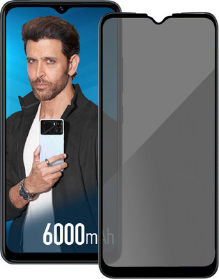AuraX Edge To Edge Tempered Glass for itel P40(Pack of 1)