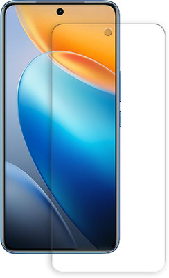 SOMTONE Edge To Edge Tempered Glass for vivo T4 Pro 5G Front Tempered Glass Screen Protector | Anti-Scratch | Edge to Edge Full Coverage | 9H Hardness | Screen Guard(Pack of 1)