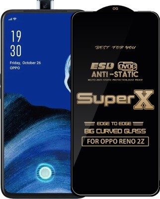 MGito Edge To Edge Tempered Glass for OPPO Reno 2z(Pack of 1)