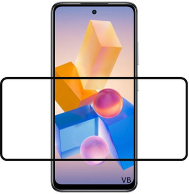 NEXZONE Edge To Edge Tempered Glass for Infinix HOT 40i, HOT 40i(Pack of 1)