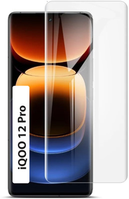 iCopertina Edge To Edge Tempered Glass for iQOO 12 Pro(Pack of 1)