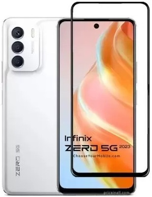 O2MG Edge To Edge Tempered Glass for Infinix Zero 5G 2023(Pack of 1)
