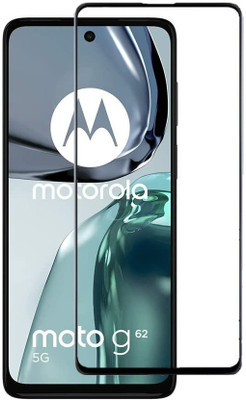 SRT Edge To Edge Tempered Glass for Moto G62(Pack of 1)