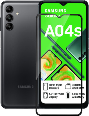 Flipkart SmartBuy Edge To Edge Tempered Glass for SAMSUNG Galaxy A04s(Pack of 1)