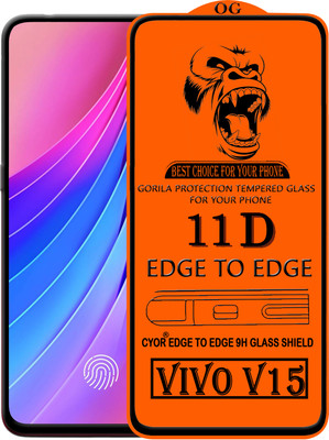 CYOR Edge To Edge Tempered Glass for VIVO V15(Pack of 1)