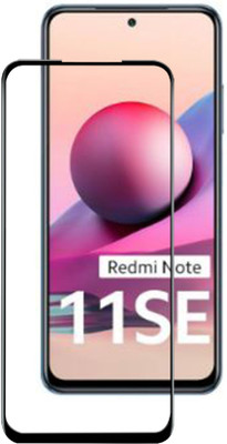 DMJHP Edge To Edge Tempered Glass for REDMI Note 11 SE(Pack of 1)