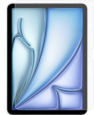 YOUTH MOBI Edge To Edge Tempered Glass for iPad Air 11 inch M2 2024 Matte Screen Protector(Pack of 1)