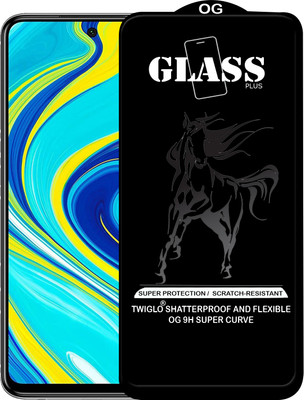 TWIGLO Edge To Edge Tempered Glass for REDMI NOTE 9 PRO MAX(Pack of 1)
