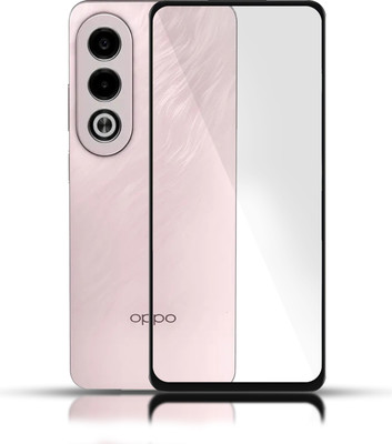 GLOBAL NOMAD Edge To Edge Tempered Glass for OPPO K12x 5G(Pack of 1)