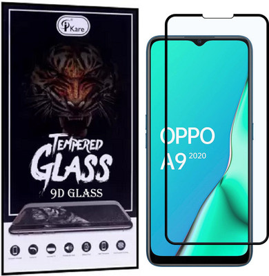 iKare Edge To Edge Tempered Glass for OPPO A9 2020(Pack of 1)