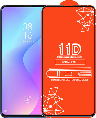 Roxel Edge To Edge Tempered Glass for Mi K20(Pack of 1)