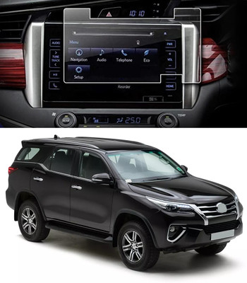 CEASE PROTECTOR Edge To Edge Screen Guard for Toyota Fortuner 4X2 MT 2.8 Diesel 2018-20 Navigation & Infotainment System (Company Fitted HD+ Ultra Clear Glass)(Count:1)(Pack of 1)