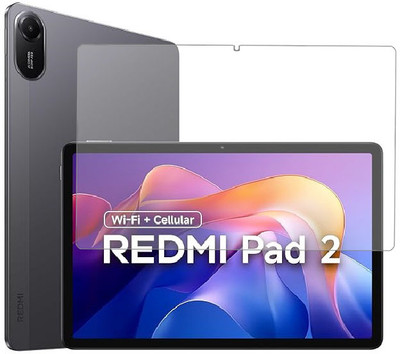 Vetrivel Edge To Edge Tempered Glass for Redmi Pad 2 11 inch(Pack of 1)