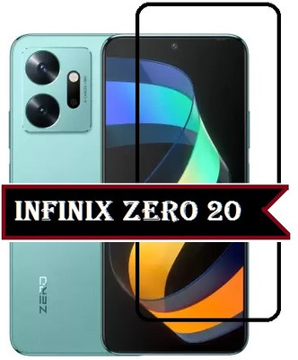 ROYALBASE Edge To Edge Tempered Glass for Infinix Zero 20(Pack of 1)
