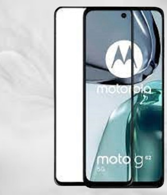 vmt stock Edge To Edge Tempered Glass for MOTOROLA G62 5G(Pack of 1)