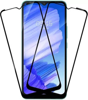 HIE POWER Edge To Edge Tempered Glass for POCO M4 5G - | Full Glue Curved Tempered Glass | Bubble Free Installation |(Pack of 2)