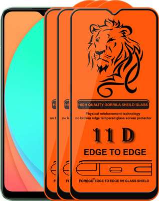 Forego Edge To Edge Tempered Glass for Oppo A57(Pack of 3)