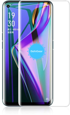 TELESHIELD Edge To Edge Tempered Glass for OPPO RENO 4 PRO, UV Glass, Uv Protection(Pack of 1)