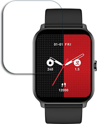SOMTONE Edge To Edge Tempered Glass for Gizmore 910 Ultra 1.69 inch SMARTWATCH SCREEN GUARD(Pack of 1)