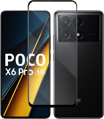 KWINE CASE Edge To Edge Tempered Glass for Poco X6 Pro 5G(Pack of 1)
