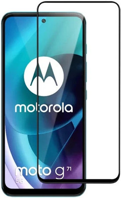1DOLLAR Edge To Edge Tempered Glass for Moto G71 5G [Gorilla--Glass](Pack of 1)