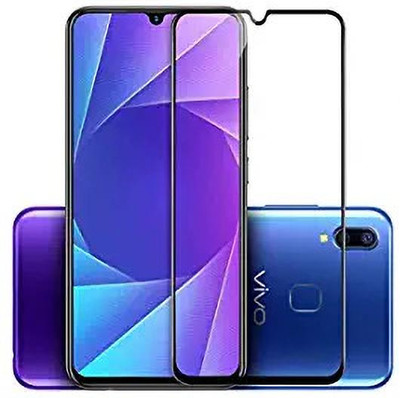 AIV TECH Edge To Edge Tempered Glass for Vivo Y95(Pack of 1)
