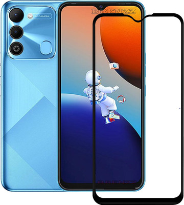 BRENZZ Edge To Edge Tempered Glass for Tecno Spark 9(Pack of 1)