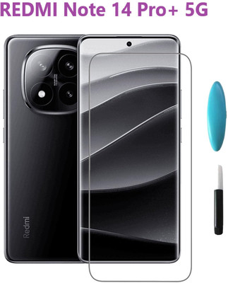 ASVALBUY Edge To Edge Tempered Glass for Redmi Note 14 Pro Plus 5G, Redmi Note 14 Pro+ 5G(Pack of 1)