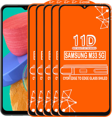 CYOR Edge To Edge Tempered Glass for INFINIX HOT 10S(Pack of 5)
