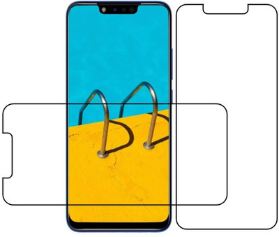 HINDU Edge To Edge Tempered Glass for Infinix Hot 7(Pack of 1)