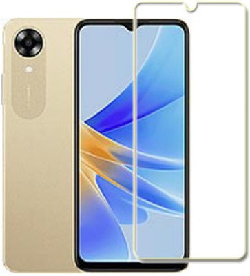 MUTAALI Front and Back Tempered Glass for Oppo A17k tempered glass(Pack of 1)