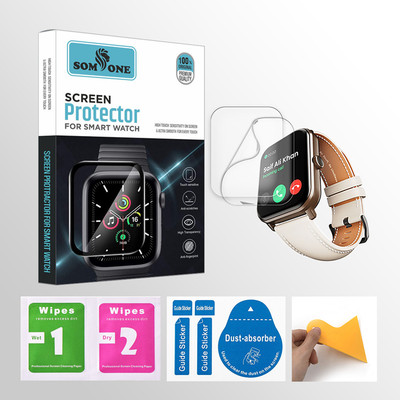 SOMTONE Edge To Edge Tempered Glass for BOULT Drift + 1.85 INCH Smartwatch 2 PROTECTOR + 2 WIPES + 2 DUST REMOVAL STICKER + 1 WIPER(Pack of 2) SOMTONE Edge To Edge Tempered Glass for BOULT Drift + 1.85 INCH Smartwatch 2 PROTECTOR + 2 WIPES + 2 DUST REMOVAL STICKER + 1 WIPER(Pack of 2)