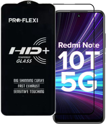 Vvr Edge To Edge Tempered Glass for Xiaomi Redmi Note 10T 5g/Redmi Note 10T 5G(Pack of 1)