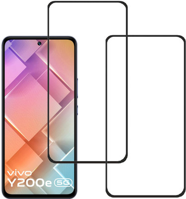 KARTRAY Edge To Edge Tempered Glass for Vivo Y200e 5G(Pack of 2)