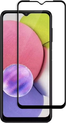 ISAAK Edge To Edge Tempered Glass for Samsung Galaxy A04s Edge to Edge, Full Glue, 11D Tempered Glass(Pack of 1)