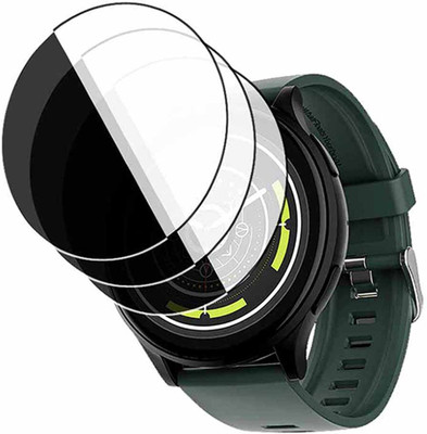 HIDEOUS Edge To Edge Tempered Glass for boAt Lunar Prime(Pack of 3)