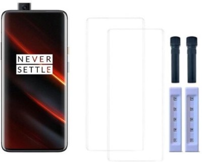 Mofrills Edge To Edge Tempered Glass for OnePlus 7T Pro(Pack of 2)