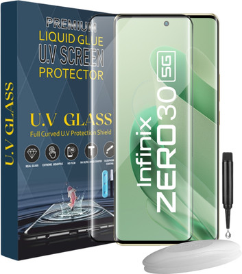 Flipkart SmartBuy Edge To Edge Tempered Glass for Infinix Zero 30 5G(Pack of 1)
