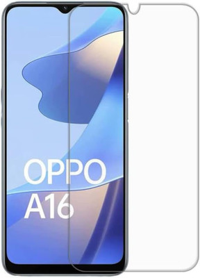 Coad Edge To Edge Tempered Glass for 007 Oppo A16, Oppo A16E, Oppo A16K(Pack of 1)