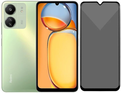 Elica Tempered Glass Guard for Xiaomi Redmi 13C 5G, Redmi 13C 4G, Poco C65(Pack of 1)