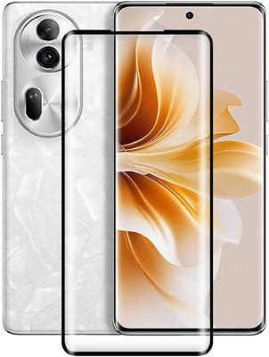 LIKEDESIGN Edge To Edge Tempered Glass for OPPO Reno 11 Pro 5G(Pack of 1)