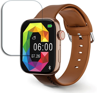 ARBAN Edge To Edge Tempered Glass for Gizmore CLOUD 1.85 inch SMARTWATCH SCREEN GUARD(Pack of 1)