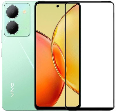 S-Softline Edge To Edge Tempered Glass for Vivo Y36, Edge to Edge HD Quality Full Screen Coverage(Pack of 1)