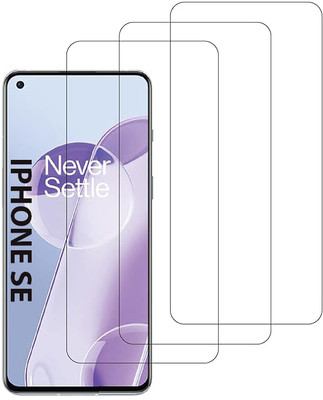 Coberta Case Edge To Edge Tempered Glass for Apple iPhone SE(Pack of 3)