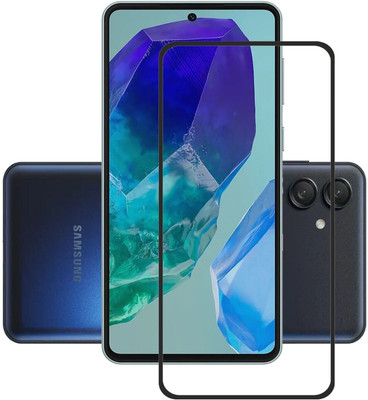 INFINITYWORLD Edge To Edge Tempered Glass for Samsung Galaxy F55 5G, Samsung Galaxy M55 5G, Samsung Galaxy M55s 5G(Pack of 1)