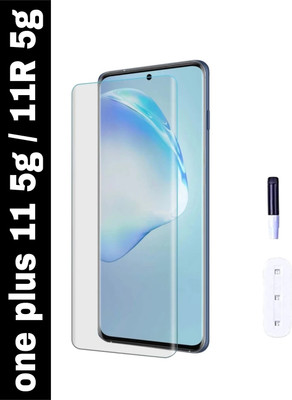 Vikas Edge To Edge Tempered Glass for One plus 115g/ OnePlus 11R 5g(Pack of 1)