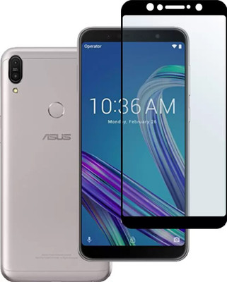 BRIGHTRON Edge To Edge Tempered Glass for Asus Zenfone Max Pro M1(Pack of 1)