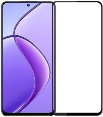 Coad Edge To Edge Tempered Glass for Realme C65 5G(Pack of 1)